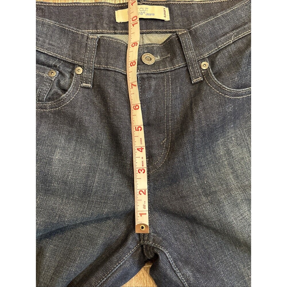 Levi's Women's Boot Cut Jeans - Dark Blue - Picture 10 of 13